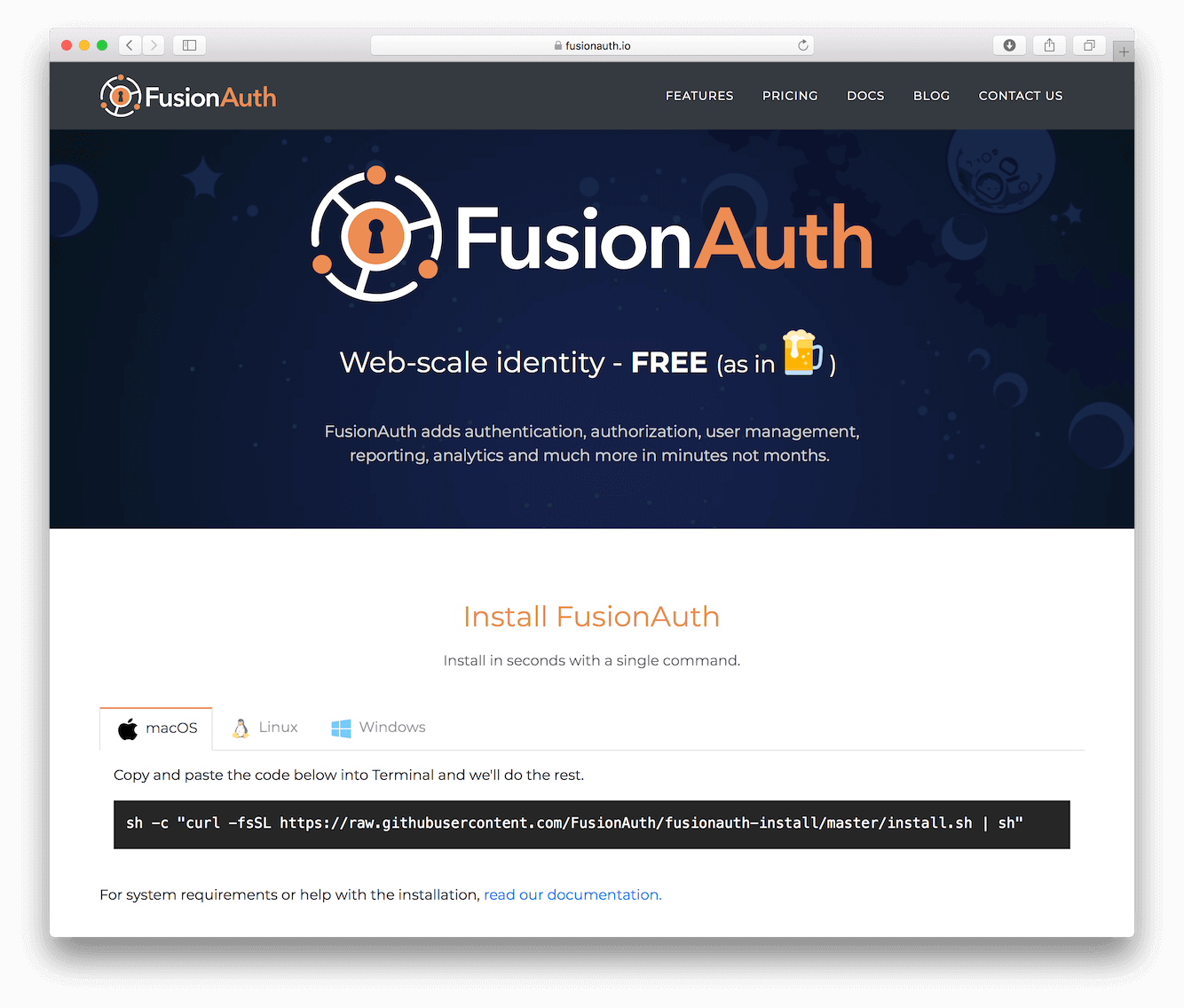 The FusionAuth website - How we do it