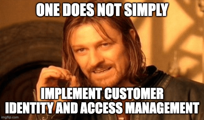 One does not simply implement user access management.
