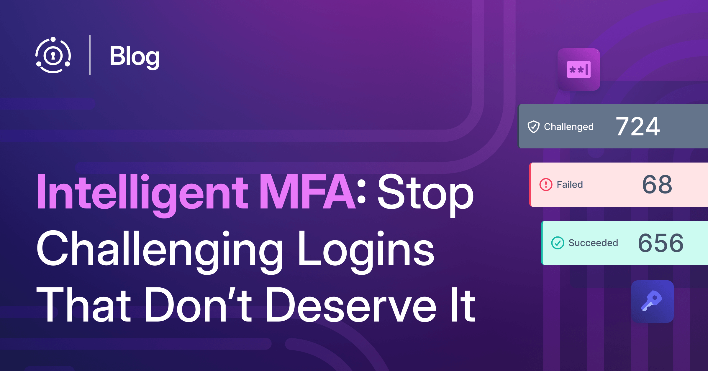 Header image for Intelligent MFA: Stop Challenging Logins That Don't Deserve It
