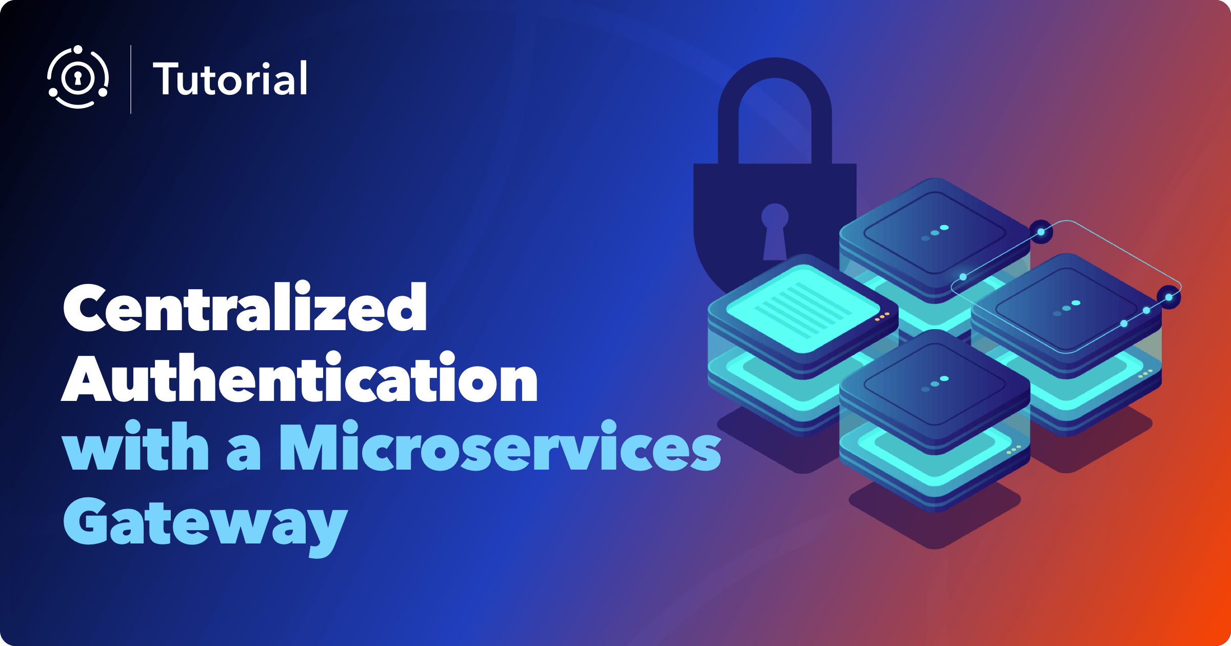 Centralized authentication with a microservices gateway