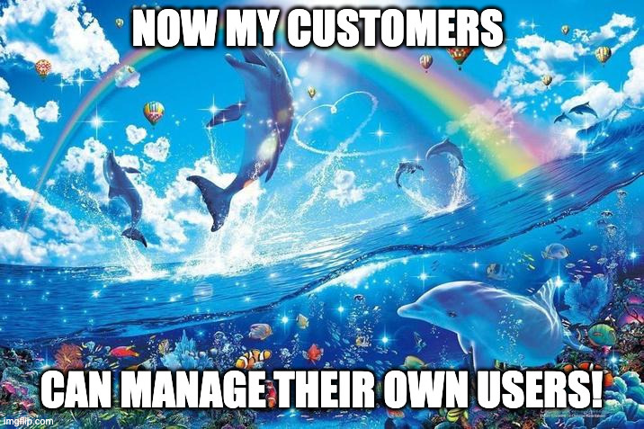 The Delegation Dolphin is here to make your life easier