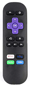 A Roku remote controller