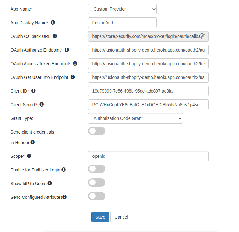 How to Set Up Single Sign-On (SSO) Between FusionAuth and Shopify