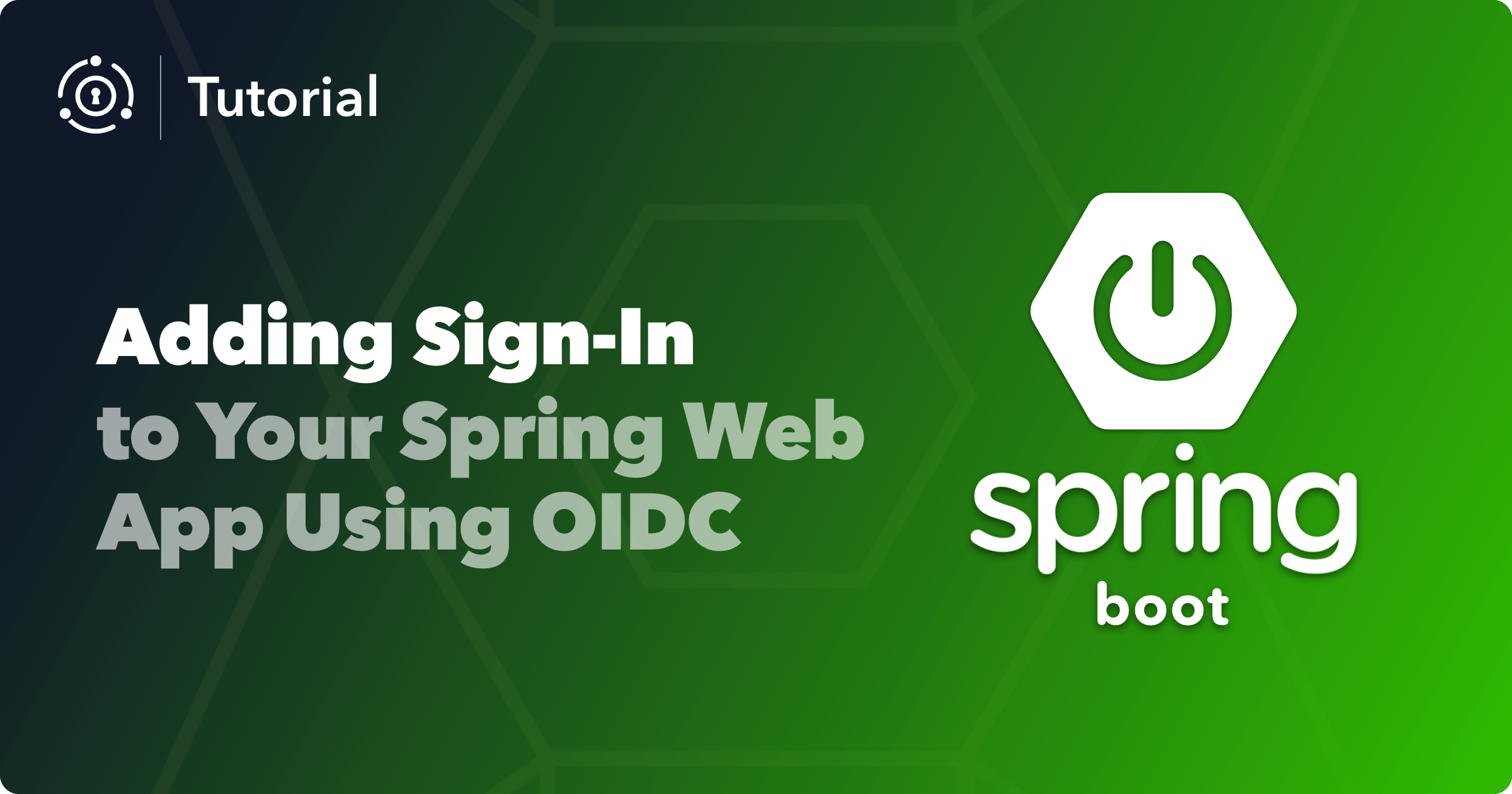 Adding sign in to your Spring web application using OIDC
