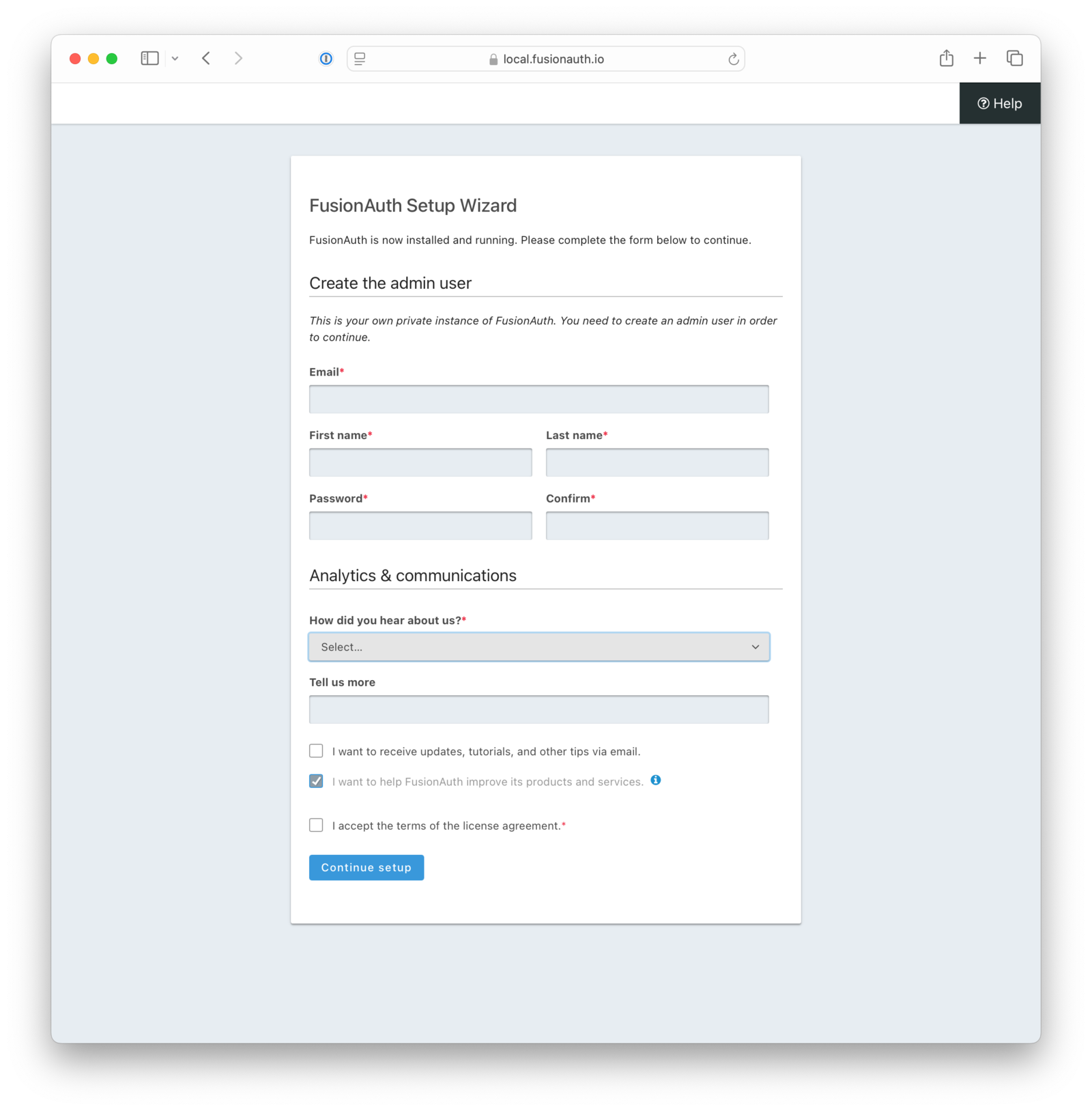 FutureAuth - Fast & Secure Auth Setup