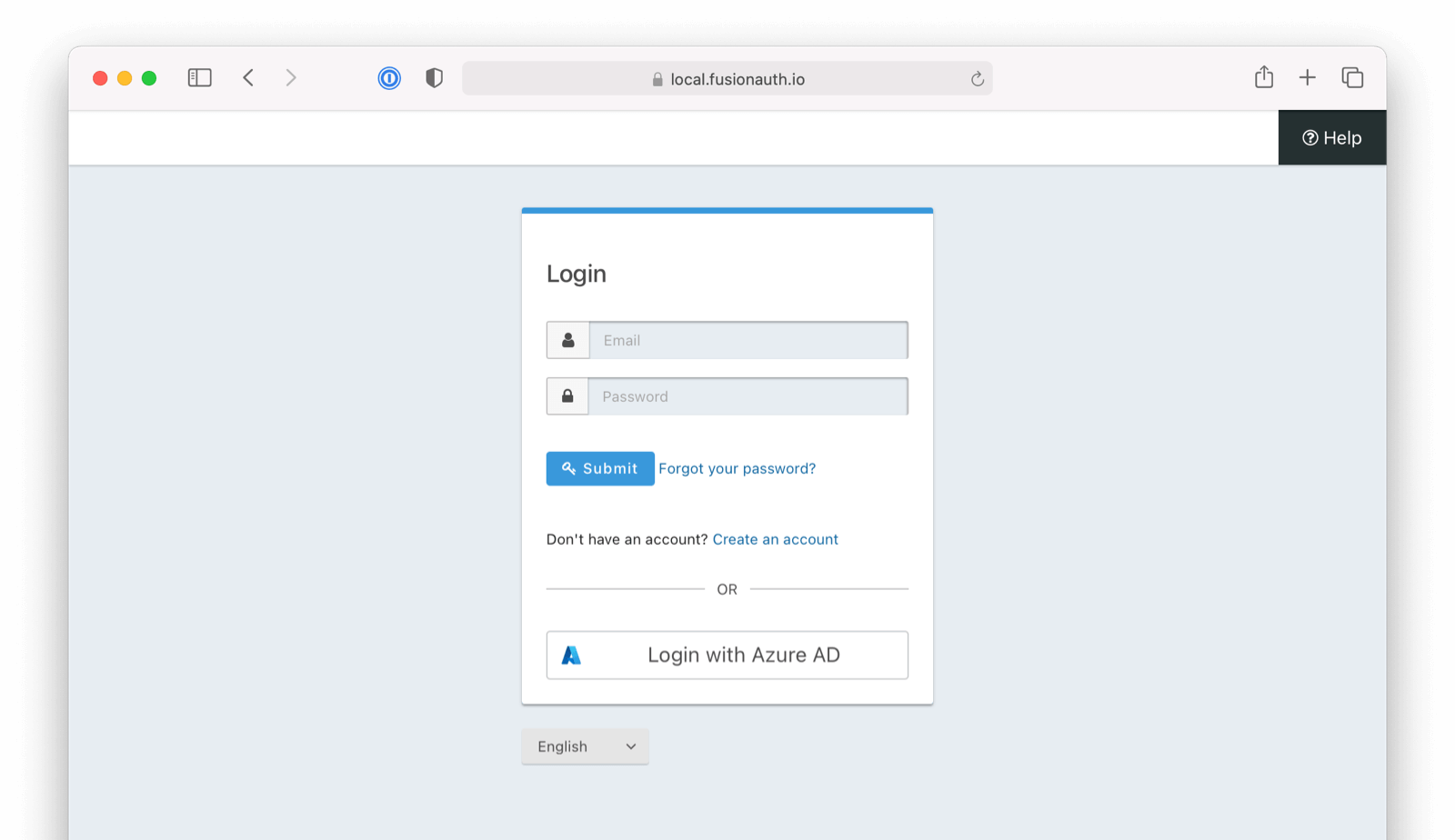 Login with Azure AD
