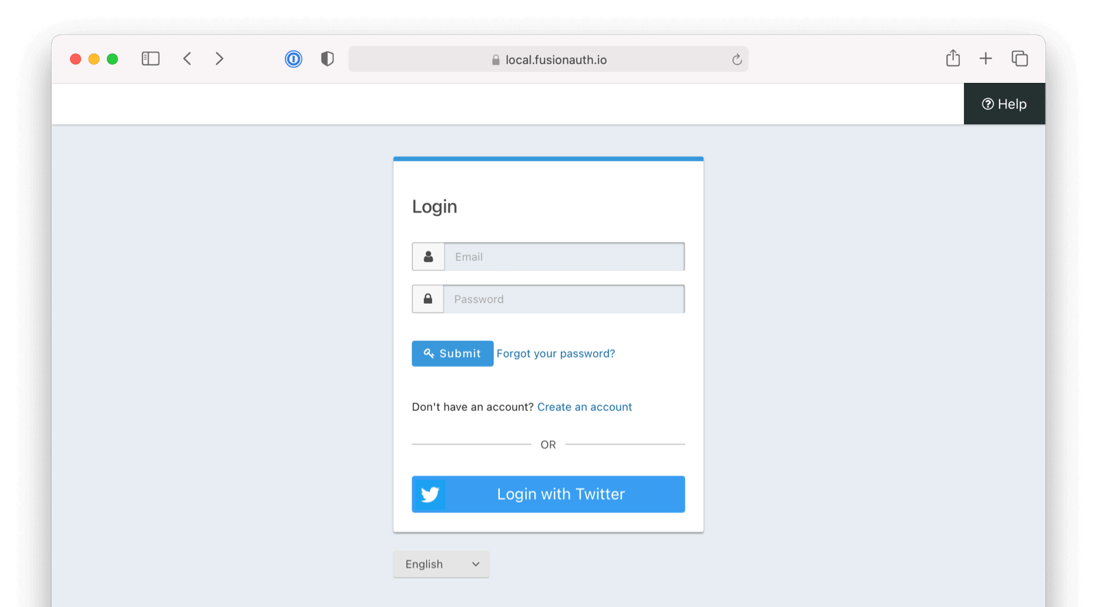 Twitter Login